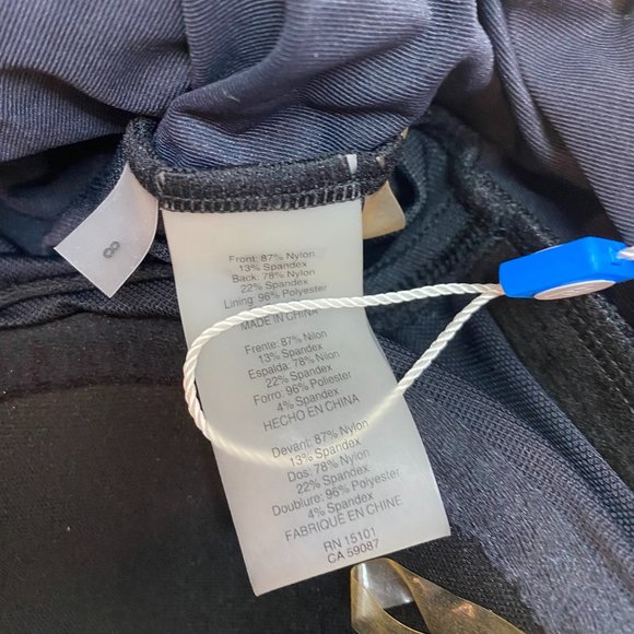 NWT Bleu Rod Beattie Black Tankini Top - Picture 5 of 6